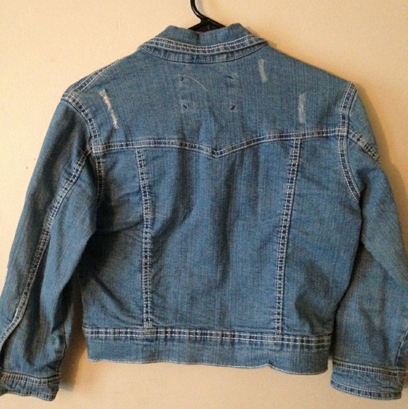 Distressed Jean Jacket - Picture 3 of 3